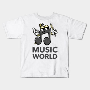 Music World Kids T-Shirt